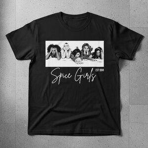 Retro Girl Group Graphic T-Shirt – 90s Pop Style Aesthetic Tee
